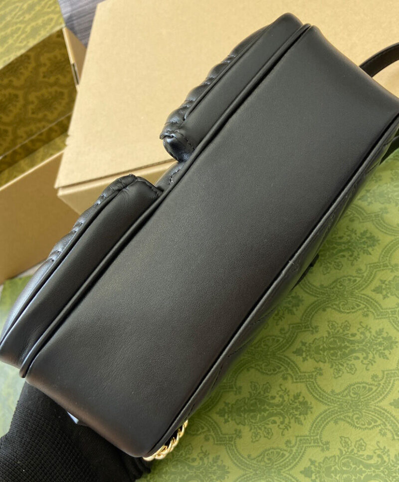 Gucci GG Marmont Small Shoulder Bag 798715 Black